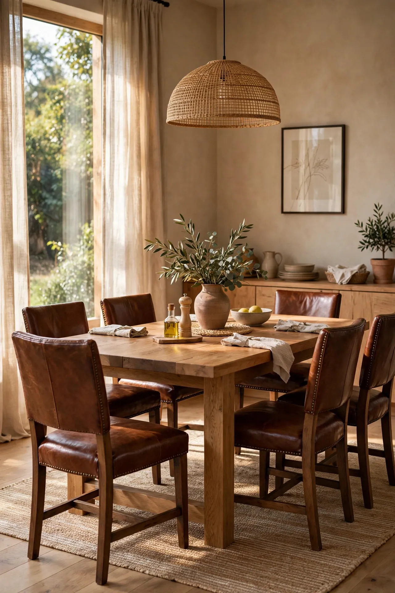 Leather Dining Chairs image
