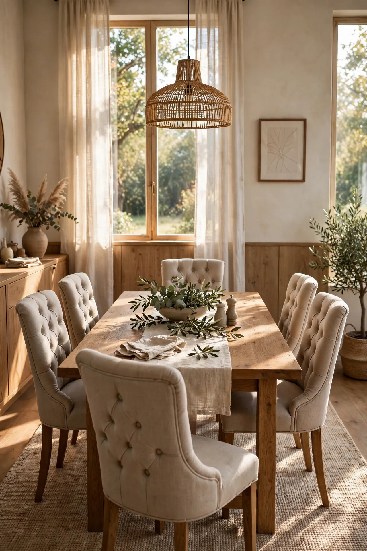 Tufted Dining Chairs image