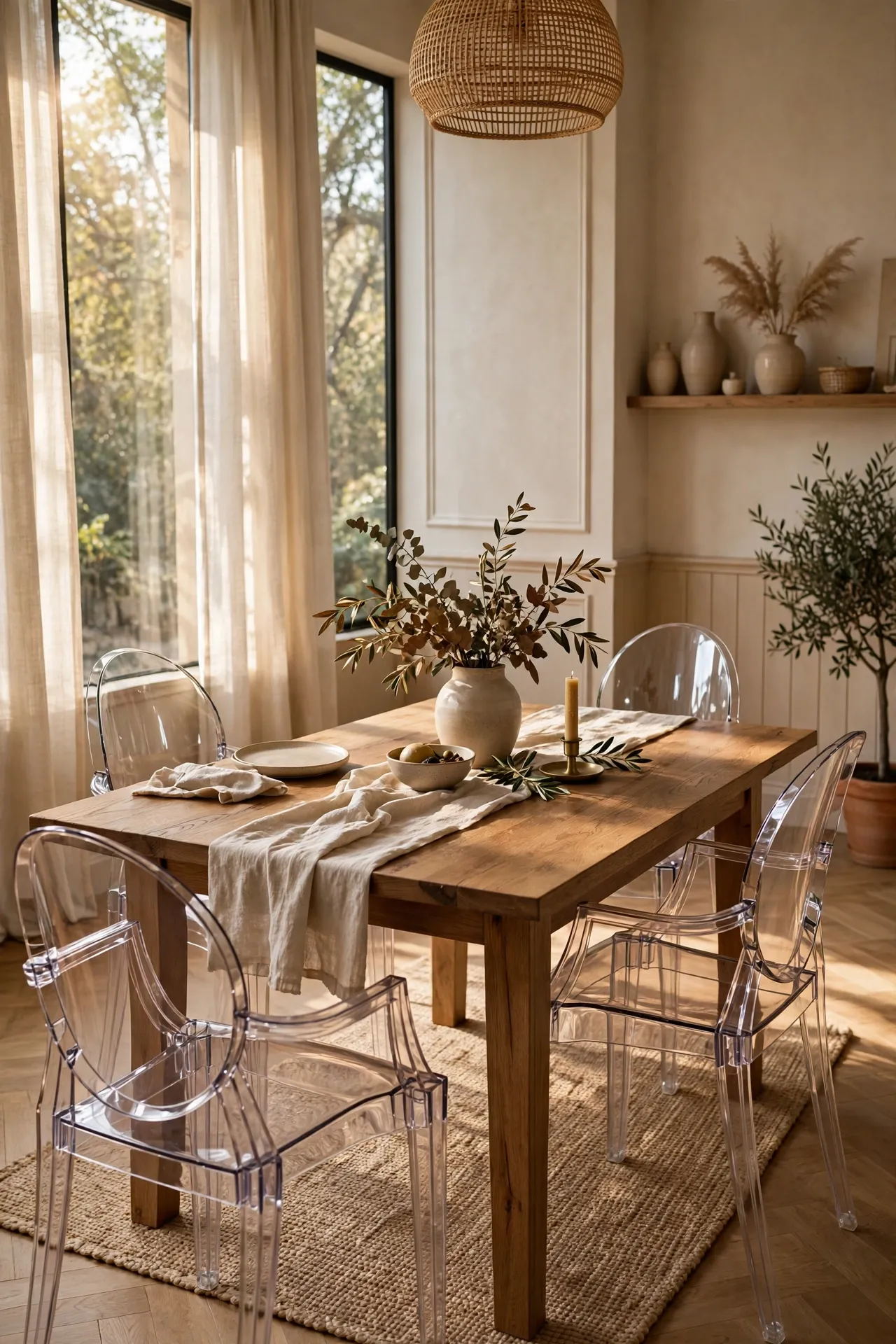 Transparent Ghost Chairs image