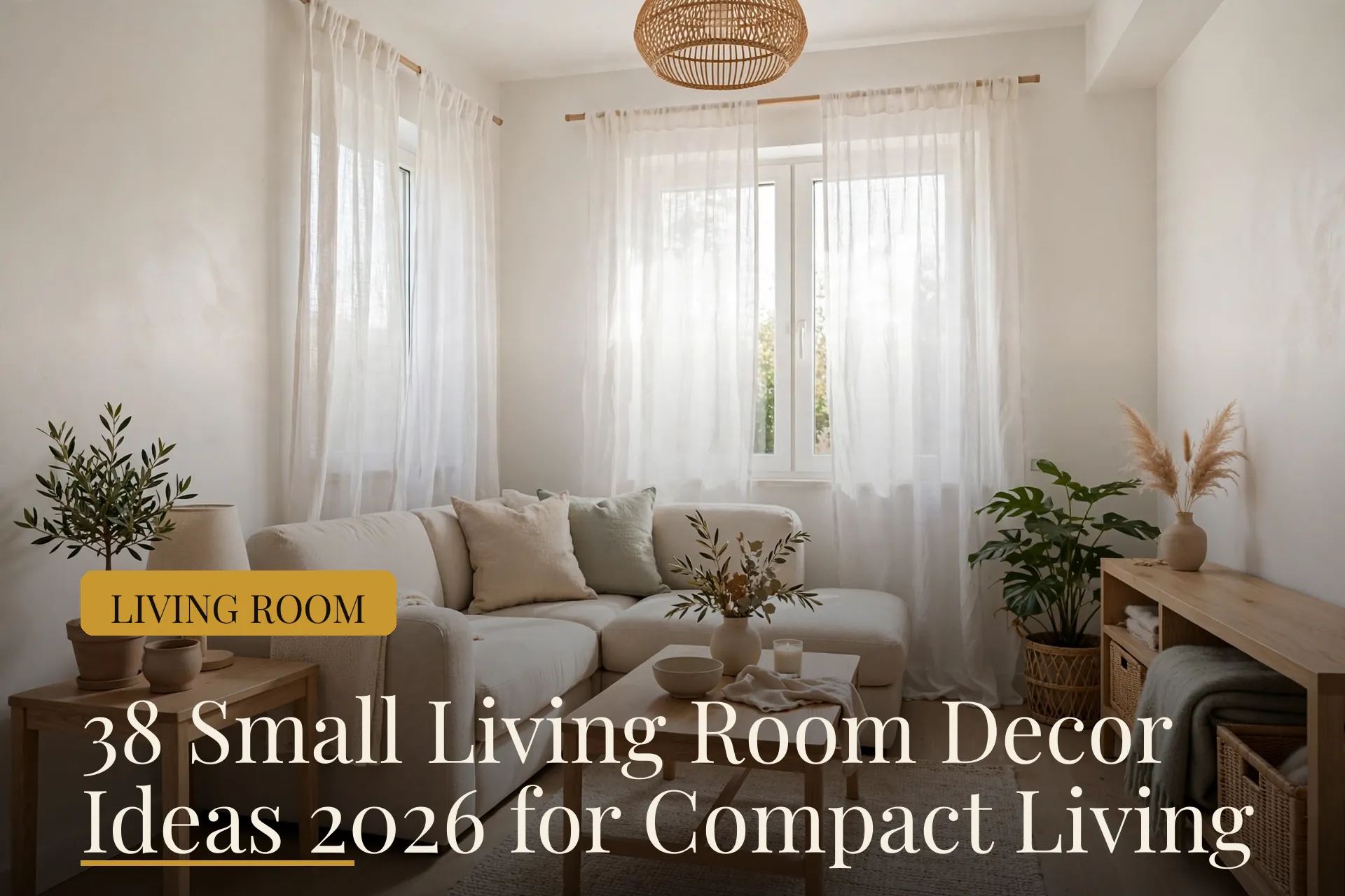 small living room decor ideas 2026 image