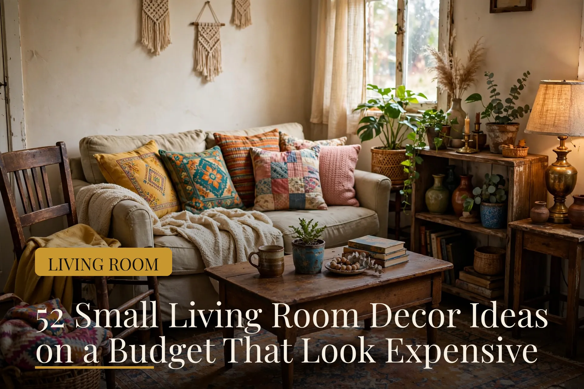 small living room decor ideas on a budget image