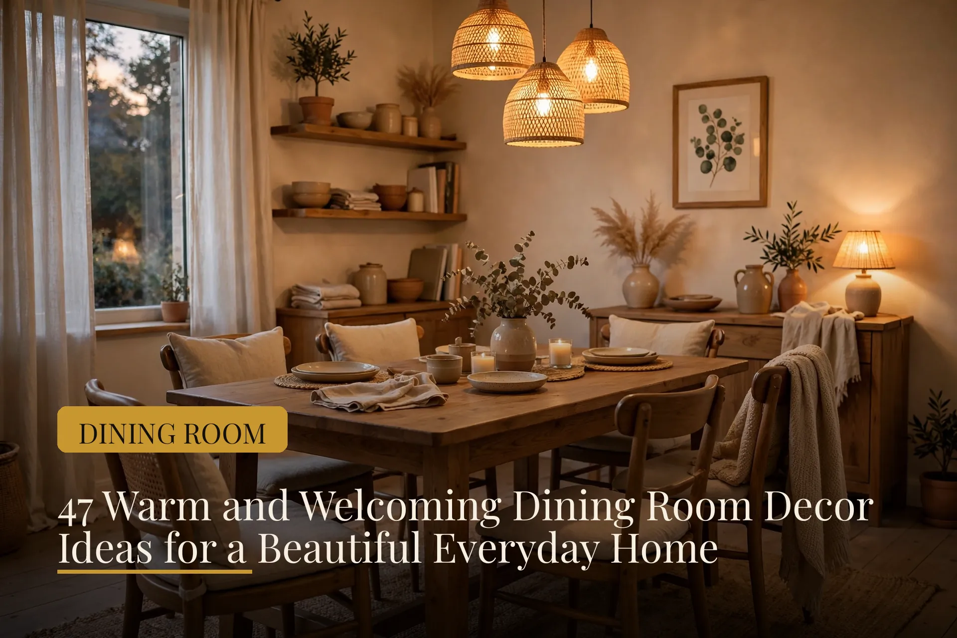 dining room decor ideas image