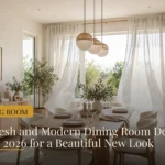 dining room decor ideas 2026 image