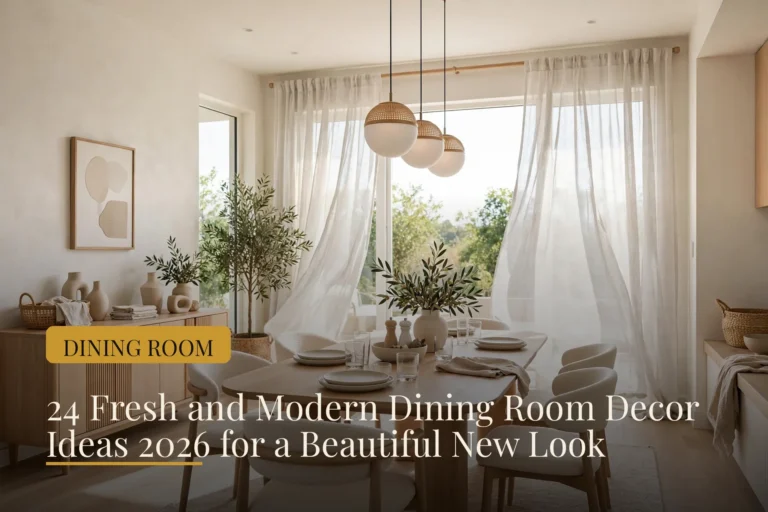 dining room decor ideas 2026 image