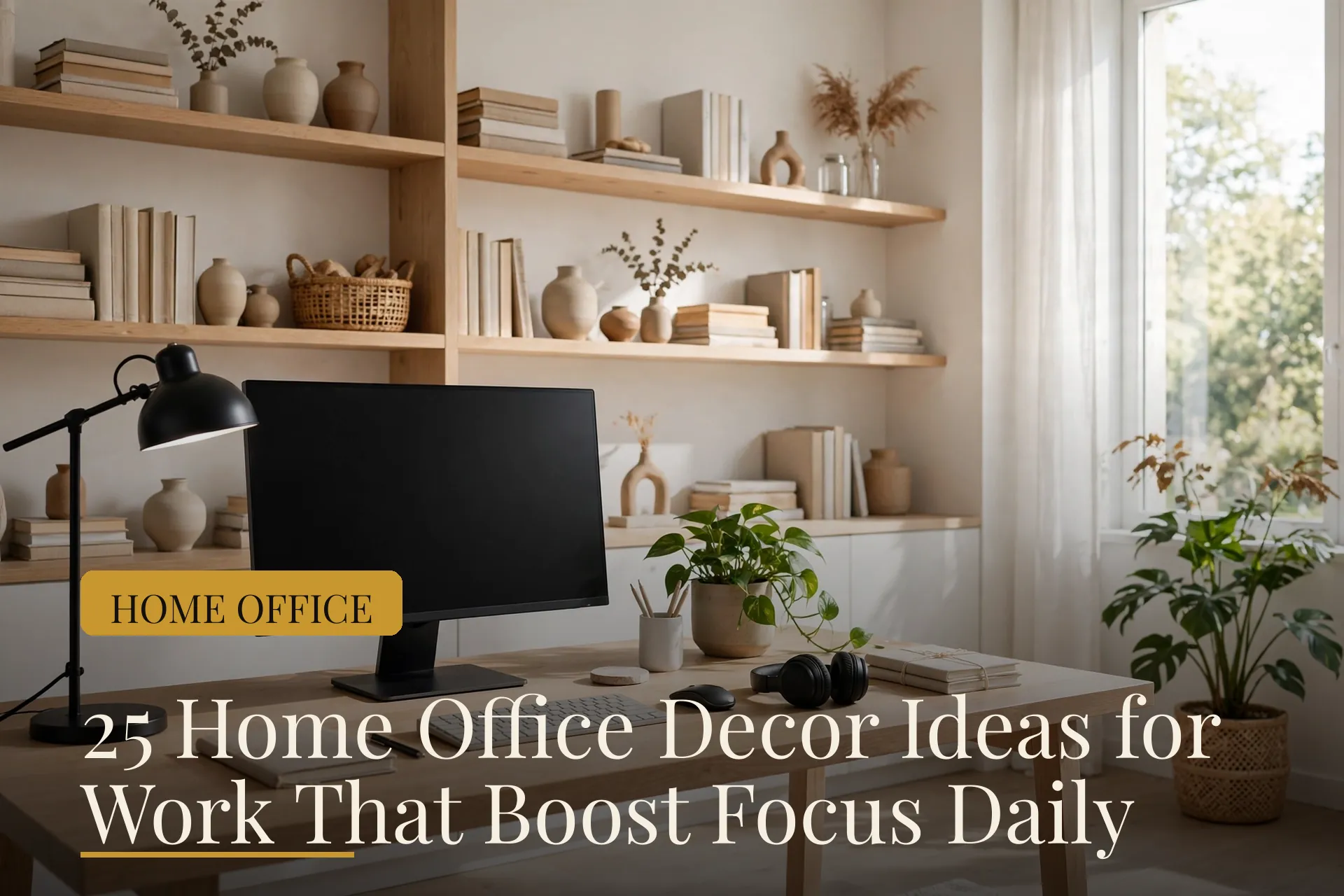home office decor ideas for work image