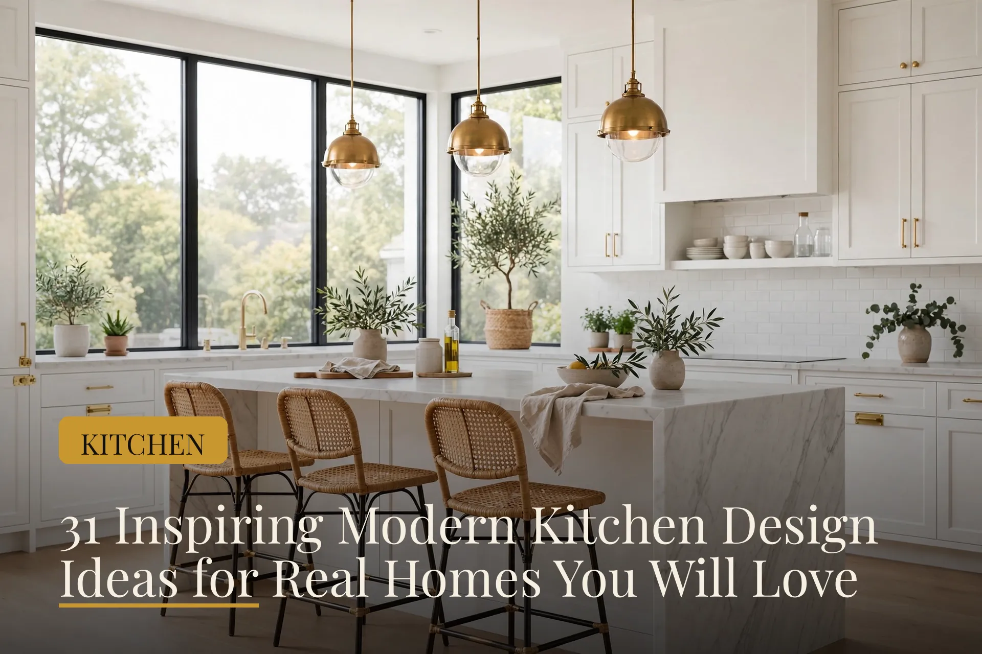 modern kitchen design ideas image
