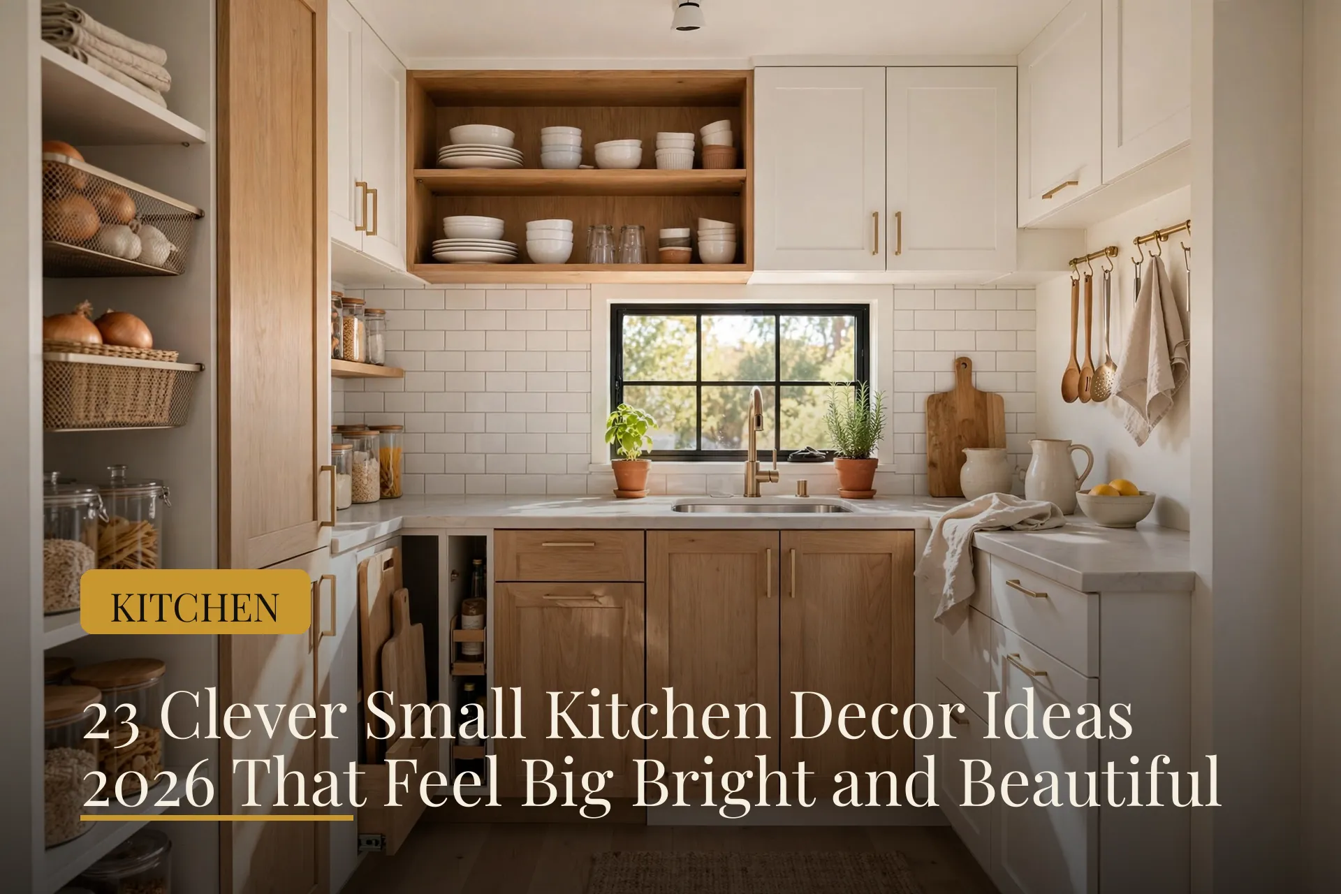 small kitchen decor ideas 2026 image