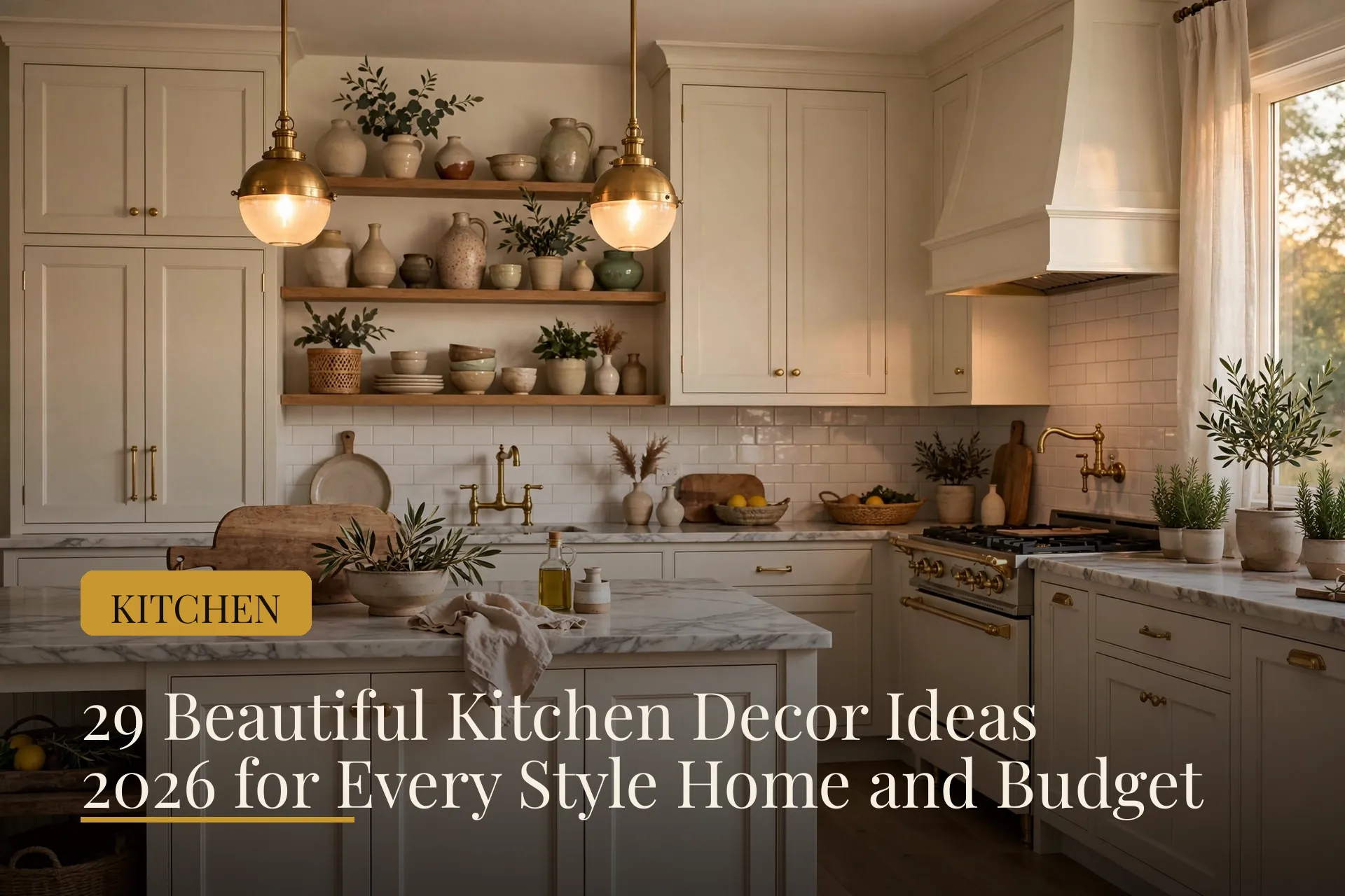 kitchen decor ideas 2026 image
