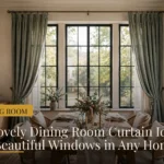 dining room curtain ideas image
